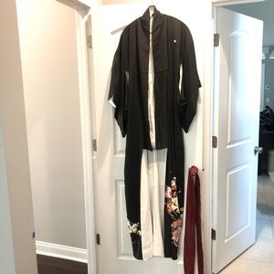 AUTHENTIC THAI SILK JAPANESE KIMONO